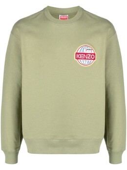 Kenzo: Зелёная толстовка 