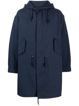 Kenzo: Синий пуховик 