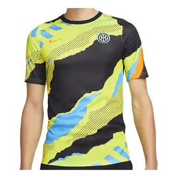 Nike: Жёлтая футболка  Dri FIT