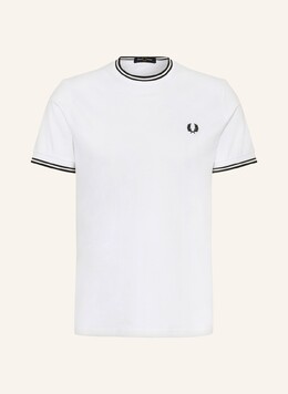 Fred Perry: Белая футболка 