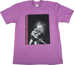 Supreme: Фиолетовая футболка 