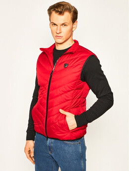 EA7 Emporio Armani: Красный жилет 