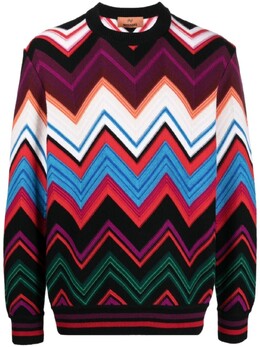 Missoni: Красный свитер 