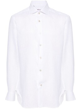 Kiton: Льняная рубашка 