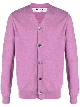 Comme Des Garçons Play: Кардиган  Heart из шерсти
