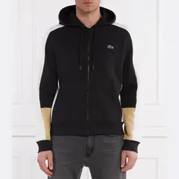 Lacoste: Чёрная толстовка 