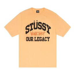 Stussy: Жёлтая футболка 