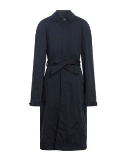 Balenciaga: Синий плащ 
