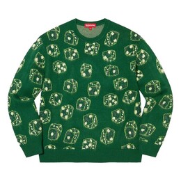 Supreme: Зелёный свитер 