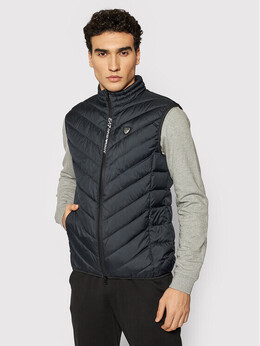 EA7 Emporio Armani: Синий жилет 