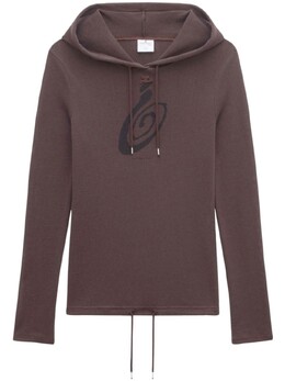 Courreges: Толстовка в сетку 