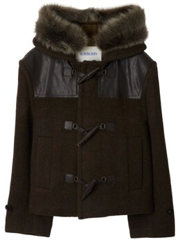 Burberry: Куртка из шерсти 