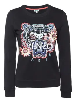 Kenzo Pre-Owned: Свитшот с цветочным принтом 