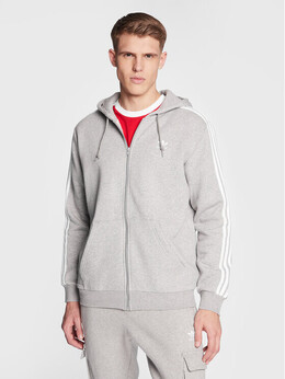 Adidas: Серая толстовка  Stripes