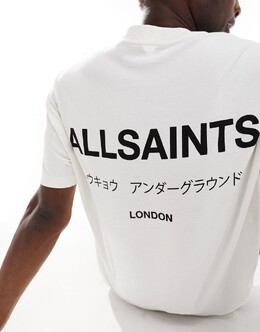Allsaints: Белая футболка 