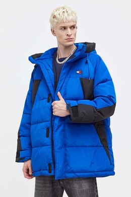Tommy Jeans: Синяя куртка 