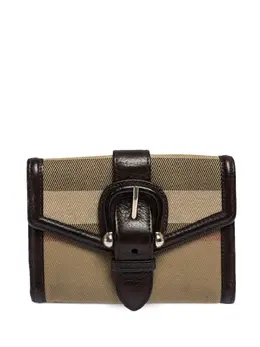 Burberry Pre-Owned: Коричневый кошелёк 