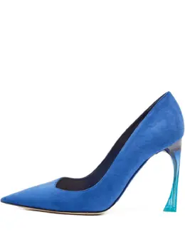 Christian Dior Pre-Owned: Голубые туфли 