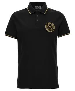 Versace Jeans Couture: Чёрная рубашка 