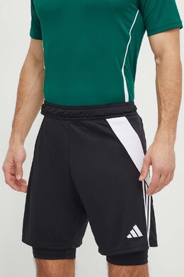 adidas Performance: Чёрные шорты 