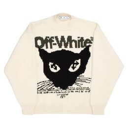 Off-White: Белый свитер 
