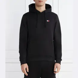 Tommy Hilfiger: Чёрная толстовка 