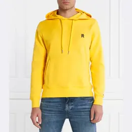 Tommy Hilfiger: Жёлтая толстовка 