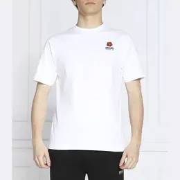 Kenzo: Белая футболка 