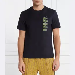 Lacoste: Синяя футболка 