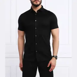 Emporio Armani: Чёрная рубашка 