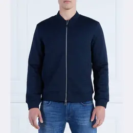 Armani Exchange: Синяя куртка 