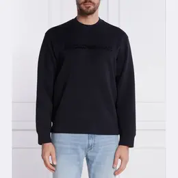 Emporio Armani: Чёрная толстовка 