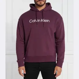 Calvin Klein: Фиолетовая толстовка 