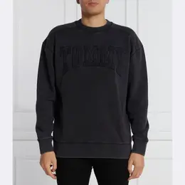 Tommy Hilfiger: Чёрная толстовка 