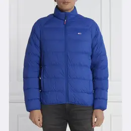Tommy Hilfiger: Синий пуховик 