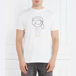 Karl Lagerfeld: Белая футболка 