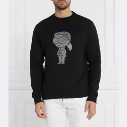 Karl Lagerfeld: Чёрная толстовка 