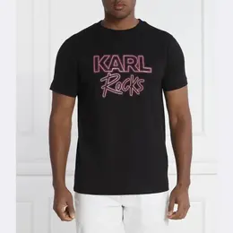 Karl Lagerfeld: Чёрная футболка 