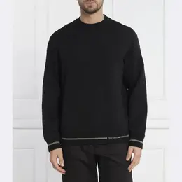 Emporio Armani: Чёрная толстовка 