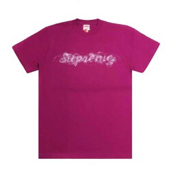 Supreme: Розовая футболка  Smoke