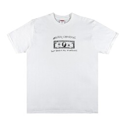 Supreme: Белая футболка 