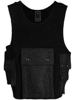Maharishi: Футболка из шерсти 