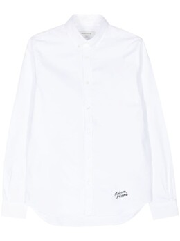 Maison Kitsuné: Белая рубашка 