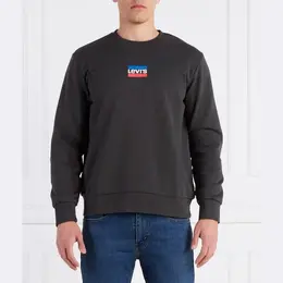 Levi's: Чёрная толстовка 