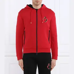 Emporio Armani: Красная толстовка 