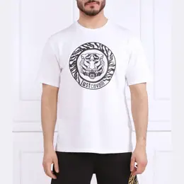 Just Cavalli: Белая футболка 