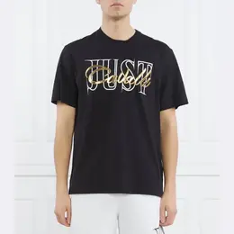 Just Cavalli: Чёрная футболка 