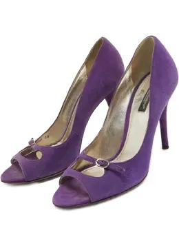 Dolce & Gabbana Pre-Owned: Фиолетовые туфли 