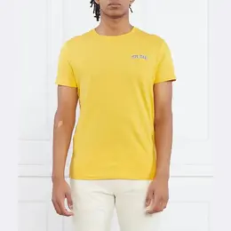 Pepe Jeans London: Оранжевая футболка 