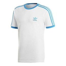 Adidas: Голубая футболка  Originals